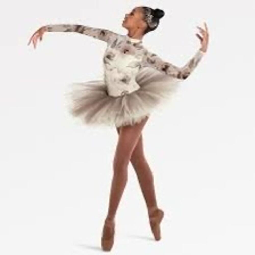 Revolution Dancewear Girls Lyrical Ballet Costume Style RC22764 Ivory – Size LC